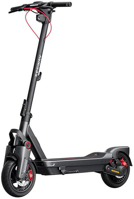Xiaomi Ninebot E2 Pro E-Scooter - Extended Range, Fast Fold, 10" Tires, Headlight - Adult